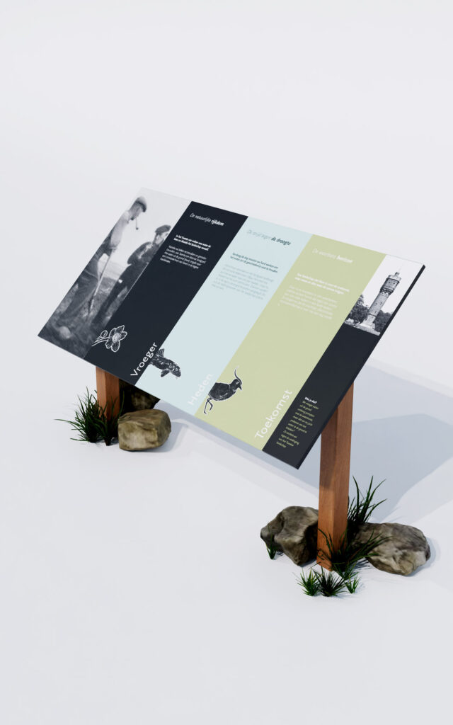 Informatiebord Twentse waterlandschap